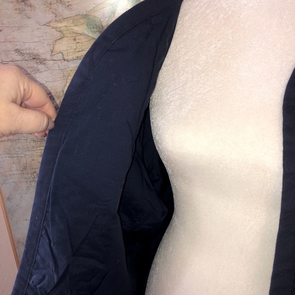 XL Old Navy Blue & White Boho Quilted Jacket - Picture 10 of 12